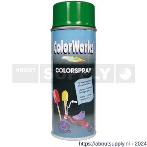 ColorWorks lakverf Colorspray leaf green RAL 6002 400 ml - Y50702747 - afbeelding 1