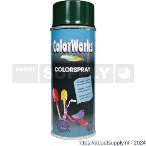ColorWorks lakverf Colorspray forest green RAL 6009 400 ml - Y50702748 - afbeelding 1