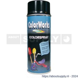 ColorWorks lakverf Colorspray zwart 400 ml - Y50702751 - afbeelding 1