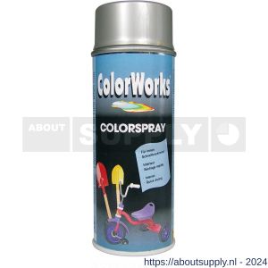ColorWorks lakverf Colorspray zilver 400 ml - Y50702752 - afbeelding 1