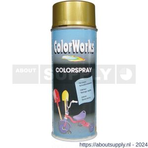 ColorWorks lakverf Colorspray goud 400 ml - Y50702758 - afbeelding 1