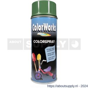 ColorWorks lakverf Colorspray reseda green RAL 6011 groen 400 ml - Y50702755 - afbeelding 1