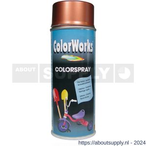 ColorWorks lakverf Copper koper 400 ml - Y50702759 - afbeelding 1