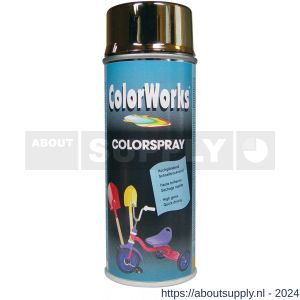 ColorWorks lakverf EffectColor chroom goud 400 ml - Y50702760 - afbeelding 1