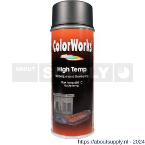 ColorWorks spray hittebestendig bruin 400 ml - Y50703622 - afbeelding 1
