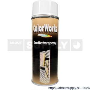 ColorWorks radiatorlak wit 400 ml - Y50702778 - afbeelding 1