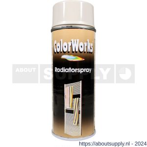 ColorWorks radiatorlak wit hoogglans 400 ml - Y50702779 - afbeelding 1