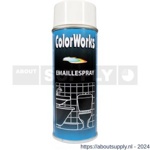 ColorWorks emaille wit hoogglans 400 ml - Y50703565 - afbeelding 1