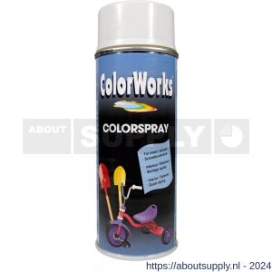 ColorWorks lakverf Frigo witgoed wit hoogglans 400 ml - Y50703566 - afbeelding 1