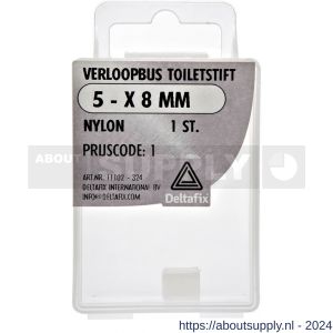 Deltafix verloopbus toiletstift nylon 5-8 mm - S21903888 - afbeelding 1