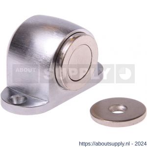 Protect-It deurvastzetter magnetic chroom satin D 31 x H 34 mm - S21903765 - afbeelding 1