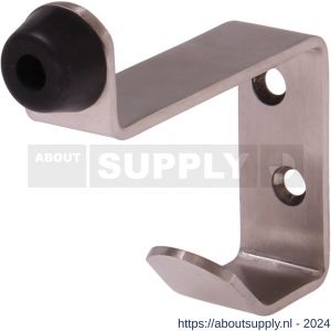 Protect-It deurstopper schroefbaar type Hook RVS A4 B 19 x H 80 x 77 mm - S21903915 - afbeelding 1