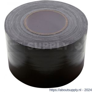 D-Tape ducttape zelfklevend extra kwaliteit permanent zwart 50 m x 100x0.32 mm - S21902830 - afbeelding 1