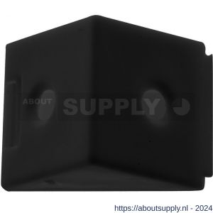 Deltafix kastverbinder mini zwart smal doos 100 stuks - S21904139 - afbeelding 1