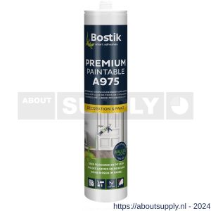 Bostik A975 Premium Paintable acrylaatkit 310 ml wit - S51250159 - afbeelding 1