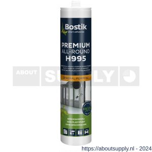 Bostik H995 Premium All-Round montage afdichtingskit universeel 290 ml grijs - S51250301 - afbeelding 1