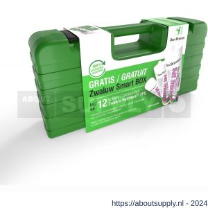 Zwaluw Smartbox Hybriseal 2 PS afdichtingskit polymer 290 ml wit - S51250403 - afbeelding 1