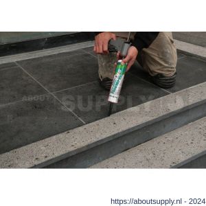 Zwaluw Silicone-Colours Plus Natural Stone siliconenkit neutraal 310 ml RAL 7016 Anthracite grey - S51250255 - afbeelding 3