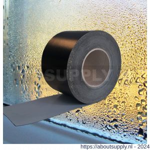 Zwaluw luchtdicht tape bitumenband 200 mm x 25 m primerloos - S51250006 - afbeelding 1