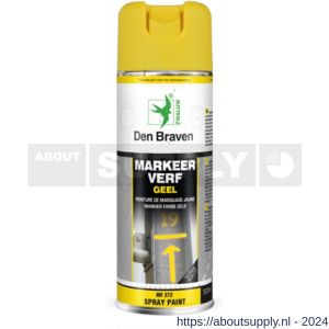 Zwaluw Markeerverf markeer spray geel 500 ml - S51250360 - afbeelding 1