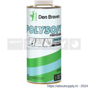 Zwaluw Polysoft Professioneel polyesterplamuur 2-componenten 1,5 kg grijs - S51250337 - afbeelding 1