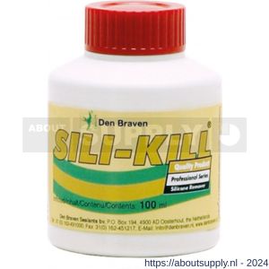 Zwaluw Sili-Kill kit verwijderaar 100 ml transparant - S51250119 - afbeelding 1