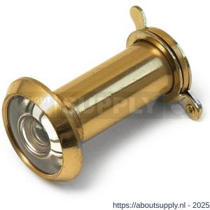 QlinQ deurspion messing gepolijst 200 graden - S40850728 - afbeelding 1
