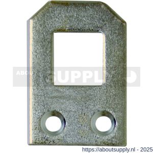 QlinQ rekoog vierkant 30x20 mm verzinkt set 2 stuks - S40850220 - afbeelding 1