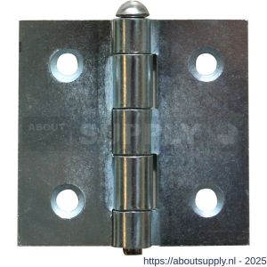 QlinQ scharnier pen los 50x50 mm verzinkt set 2 stuks - S40850473 - afbeelding 1