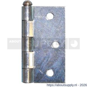 QlinQ scharnier pen los 64x64 mm verzinkt set 2 stuks - S40850474 - afbeelding 2