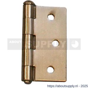 QlinQ scharnier pen los 64x64 mm geborsteld RVS - S40850483 - afbeelding 2