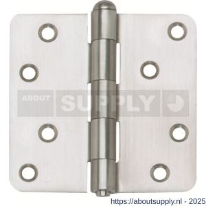 QlinQ scharnier pen los 89x89 mm verzinkt rond - S40850472 - afbeelding 1