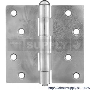 QlinQ scharnier pen los 89x89 mm verzinkt - S40850476 - afbeelding 1