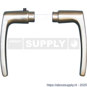 QlinQ deurkruk blokmodel 110 mm elox aluminium - S40850721 - afbeelding 1