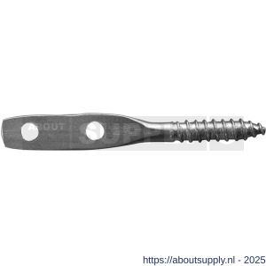 QlinQ bledschroef verzinkt 70 mm set 4 stuks - S40850169 - afbeelding 1