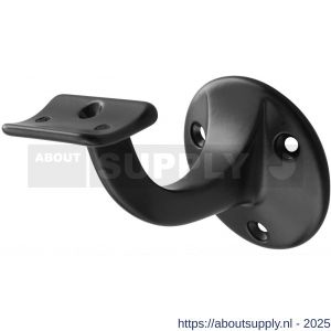 QlinQ leuninghouder zwart opschroefbaar set 2 stuks - S40850802 - afbeelding 1