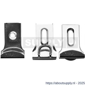 QlinQ spiegelklemmen roestvaststaal set 4 stuks - S40850241 - afbeelding 2