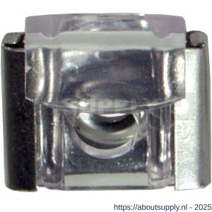 QlinQ spiegelklem transparant kunststof set 4 stuks - S40850240 - afbeelding 1