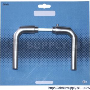 QlinQ deurkruk rond 117 mm elox aluminium - S40850727 - afbeelding 1