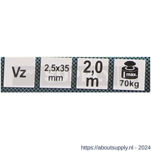 QlinQ victorketting 2.5 mm verzinkt K27 2 m - S40850378 - afbeelding 2