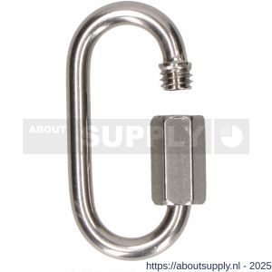 QlinQ noodschakel schroefbaar 4 mm RVS - S40850346 - afbeelding 2