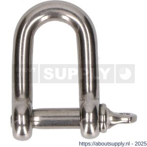 QlinQ D-sluiting M6 RVS - S40850115 - afbeelding 2