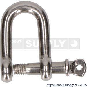 QlinQ D-sluiting M6 RVS - S40850115 - afbeelding 3