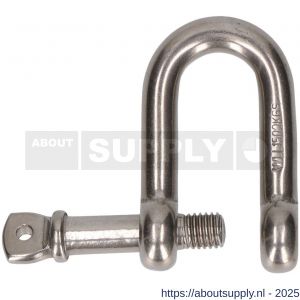 QlinQ D-sluiting M12 RVS - S40850116 - afbeelding 2