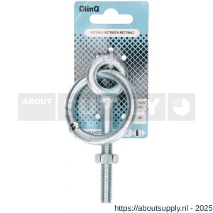 QlinQ putring metrisch met ring verzinkt - S40850224 - afbeelding 1