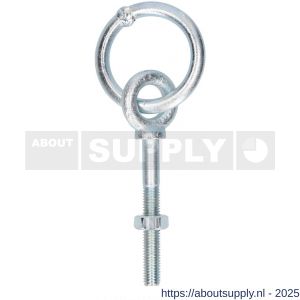 QlinQ putring metrisch met ring verzinkt - S40850224 - afbeelding 2