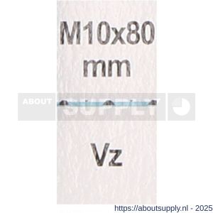 QlinQ putring metrisch met ring verzinkt - S40850224 - afbeelding 3