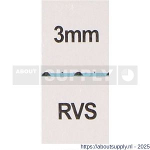QlinQ duplexstaaldraadklem 3 mm RVS - S40850286 - afbeelding 7