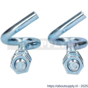 QlinQ krulhaak M10x120 verzinkt set 2 stuks - S40850208 - afbeelding 4