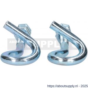 QlinQ krulhaak M10x120 verzinkt set 2 stuks - S40850208 - afbeelding 5